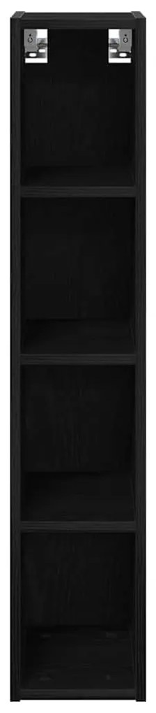 Függő szekrény Riga Fekete tölgy 20 x 29,5 x 100 cm Faanyag
