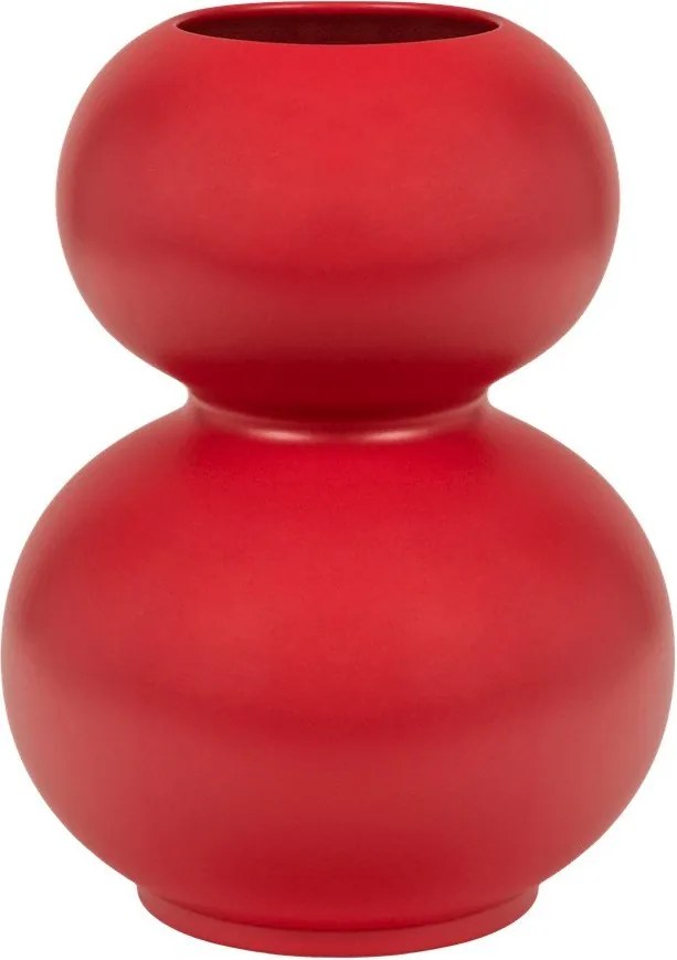 Piros kerámia váza (magasság 36 cm) Tuga – noo.ma