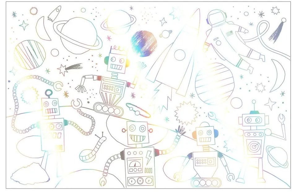 Színező Space – Meri Meri