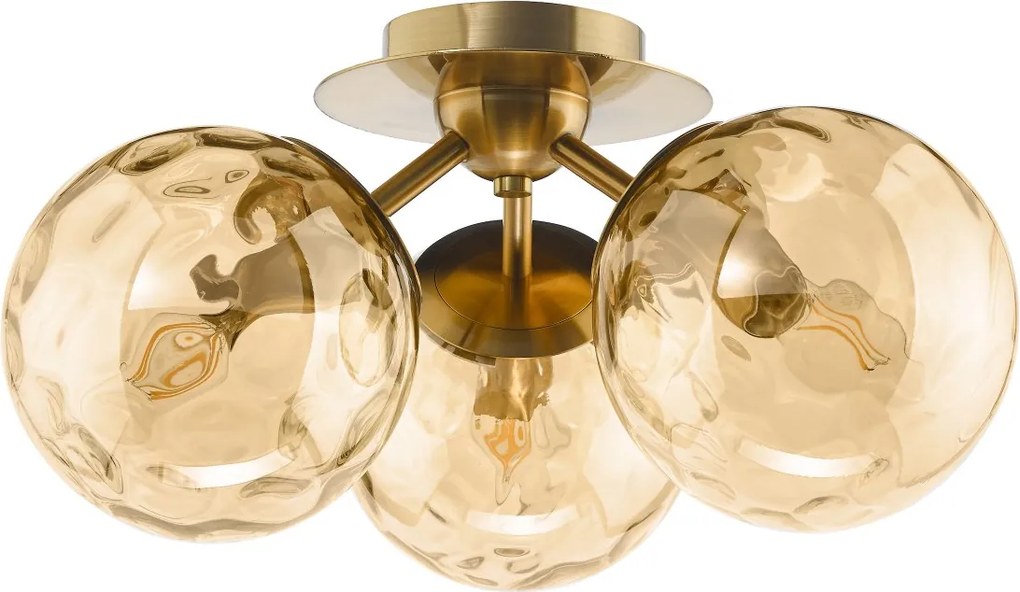 Dar Lighting modern mennyezeti lámpa ulrika antik bronz darulr5306