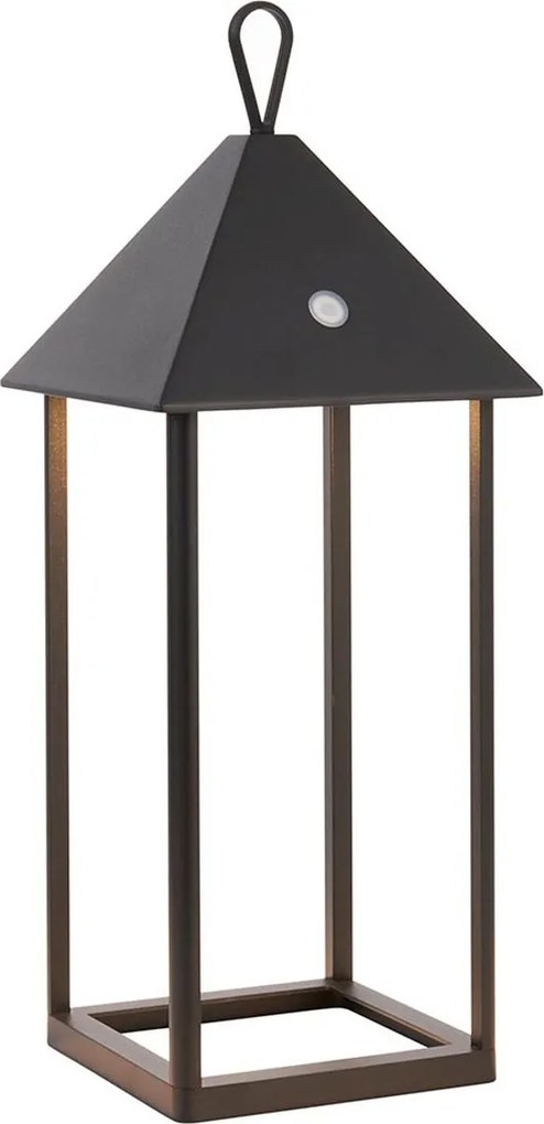Endon modern asztali lámpa hoot matt fekete end106790