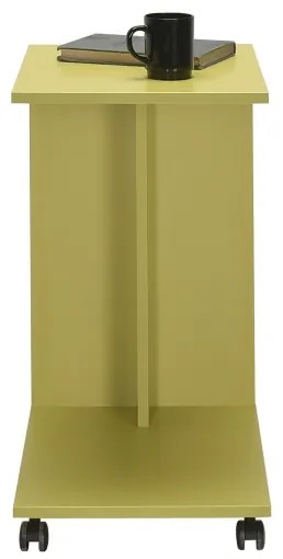 Kisasztal 65x35 cm zöld