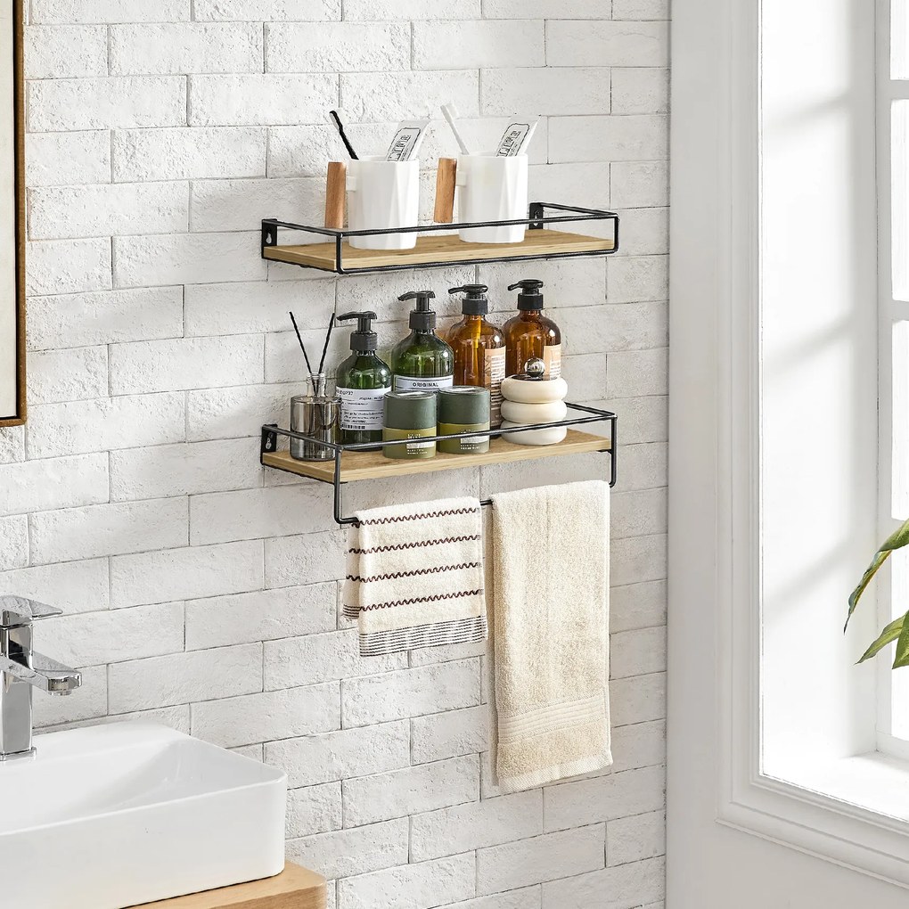 Fali polcok TAYLOR ARTISAN 40x15,5 cm, 2 db-os szett