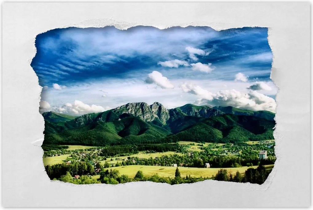 Poszterek 90x60 Tátra Panoráma Tájkép