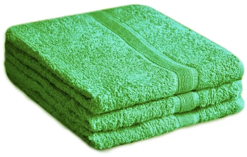 Soft zöld fürdőlepedő