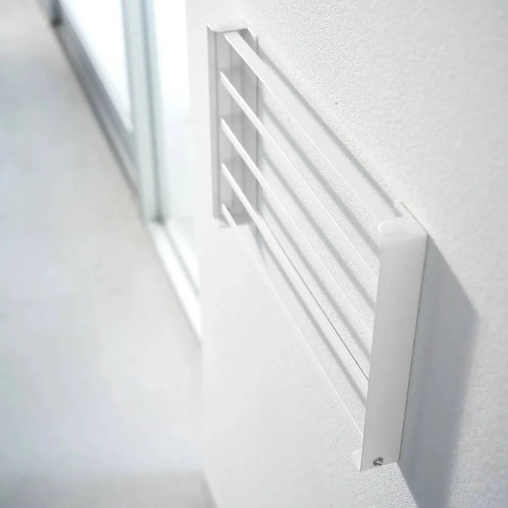 Matt fehér fali acél fürdőszobai polc Tower – YAMAZAKI