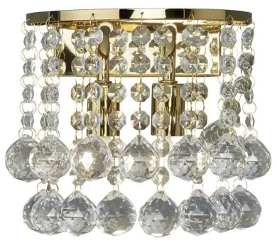 Searchlight - Kristály fali lámpa HANNA 2xG9/33W/230V