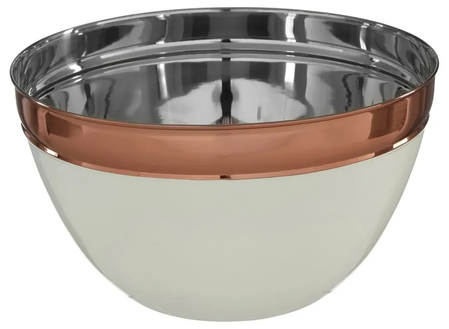Rézszínű-bézs rozsdamentes acél tál ø 26 cm Prescott – Premier Housewares