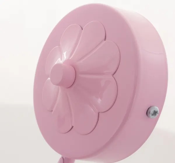 BUTTERFLY gyerek fali lámpa 1xE14/60W rózsaszín