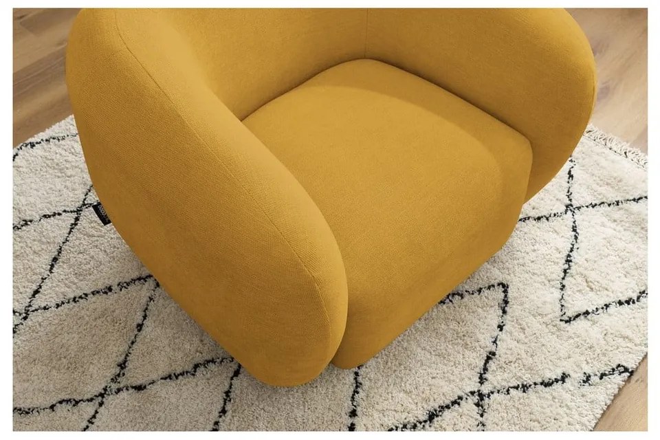 Sárga fotel Celine – Bobochic Paris