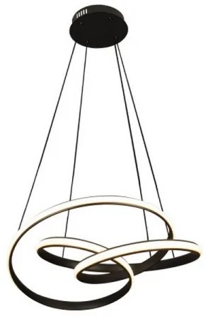 LED dimmelhető kábeles csillár LED/85W/230V 3000-6500K átm. 49 cm + távirányító