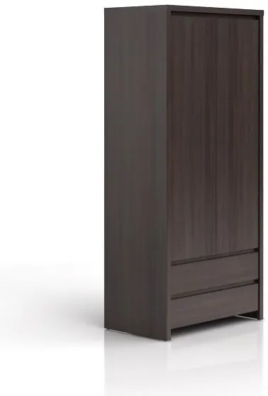 Ruhásszekrény Kasey SZF2D2S (Wenge). 735090