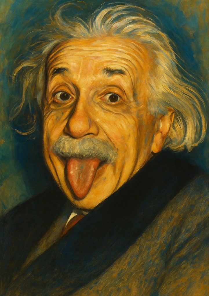 Poszter 30x40 cm Albert Einstein A4