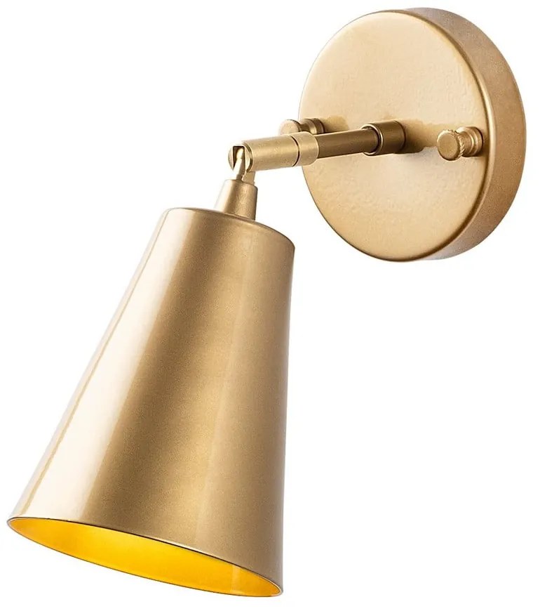 Aranyszínű fali lámpa ø 10 cm Evander – Opviq lights