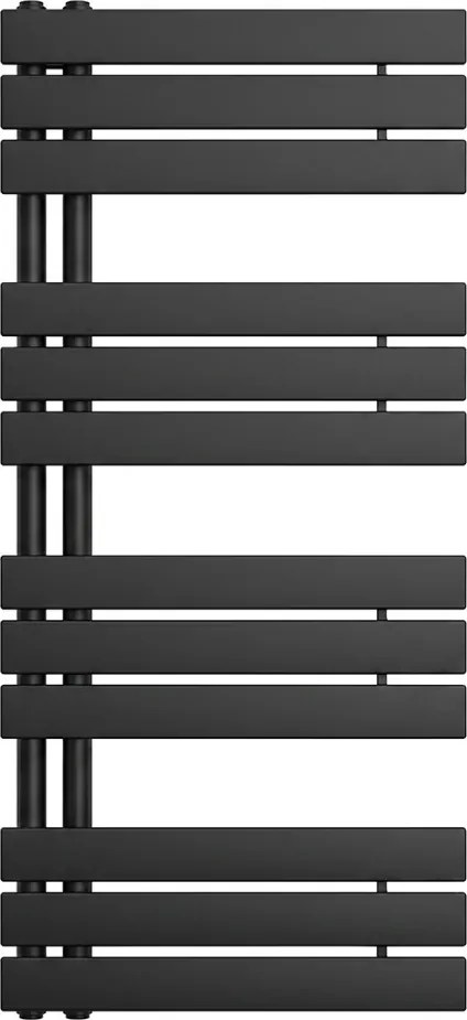 Solaro Design törölközőszárító radiátor 1200x500 mm fekete