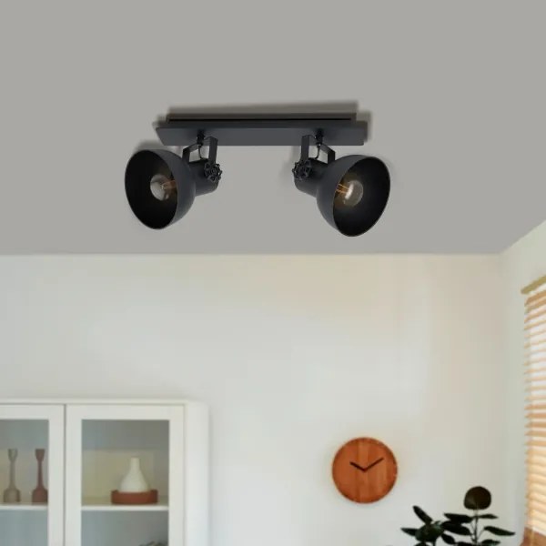 Eglo 43432 - Spotlámpa BARNSTAPLE 2 2xE27/40W/230V