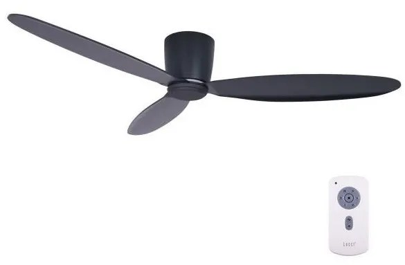 Lucci Air 212884 - Mennyezeti ventilátor AIRFUSION RADAR fekete + távirányító