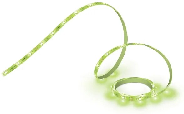 WiZ - 2m LED RGB szalag, állítható fényerő, 20W, 230V, 2700-6500K, Wi-Fi