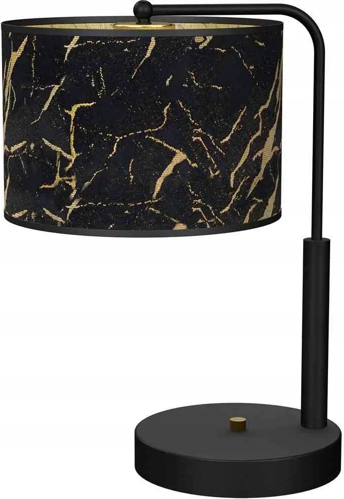 Asztali lámpa Senso Black/Gold 1xE27