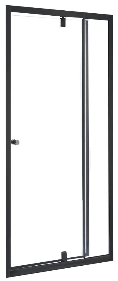 Flexi állítható zuhanyajtó 96-111x185 cm fekete