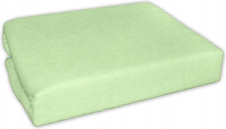 Vízálló frottír babakocsi lepedő 75 x 35 zöld