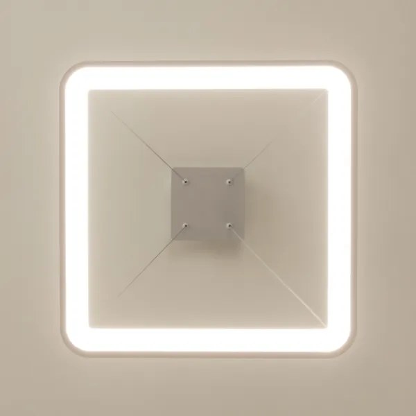 Brilagi - LED dimmelhető kábelre függeszthető csillár FALCON SLIM LED/50W/230V 50x50 cm fehér + távirányító