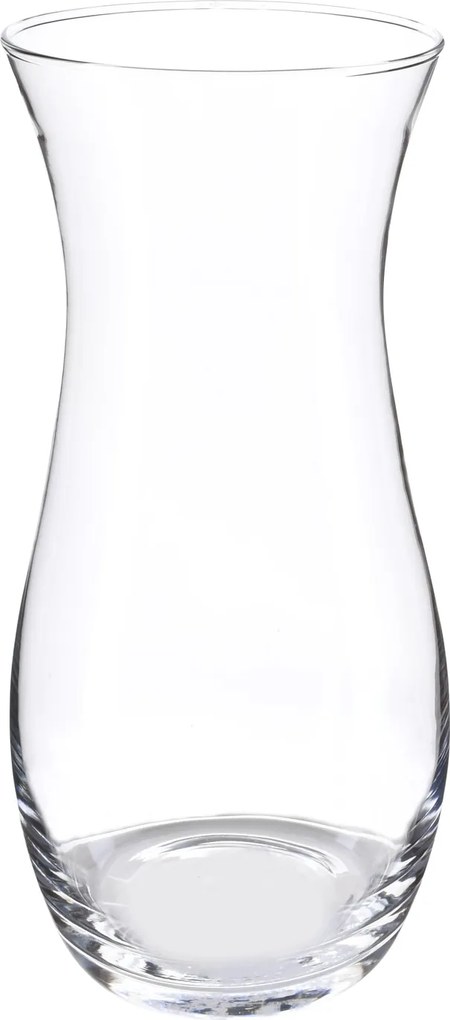 Scott modern elegáns üveg virágváza 15 x 30 cm ajándékba