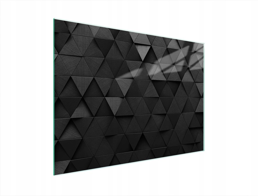 Üveg Vágódeszka 40x30 Fekete Edzett Üveg