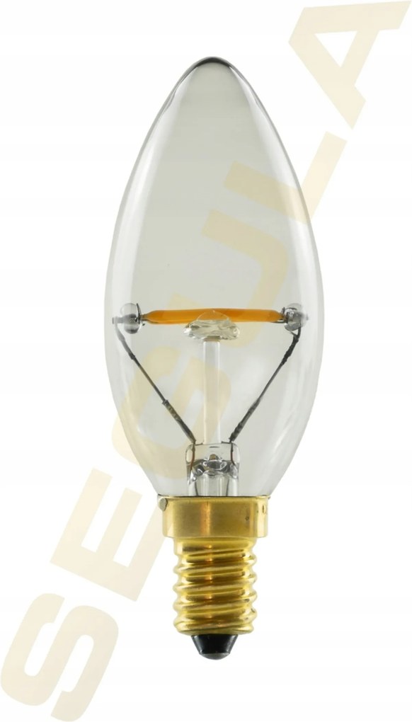 Segula 55250 Led gyertya vízszintes izzószálas átlátszó E14 1,5 W (10 W) 90 Lm 2,2