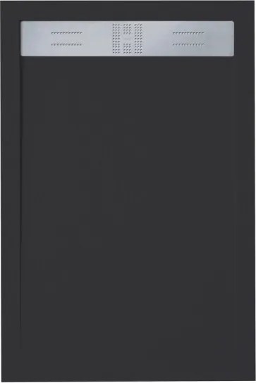 Evolution Slate Negro zuhanytálca_100X110