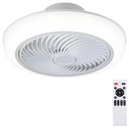 Brilagi-LED állítható fényű ventilátoros lámpa LED/30W/230V 3000-6500K fehér+DO