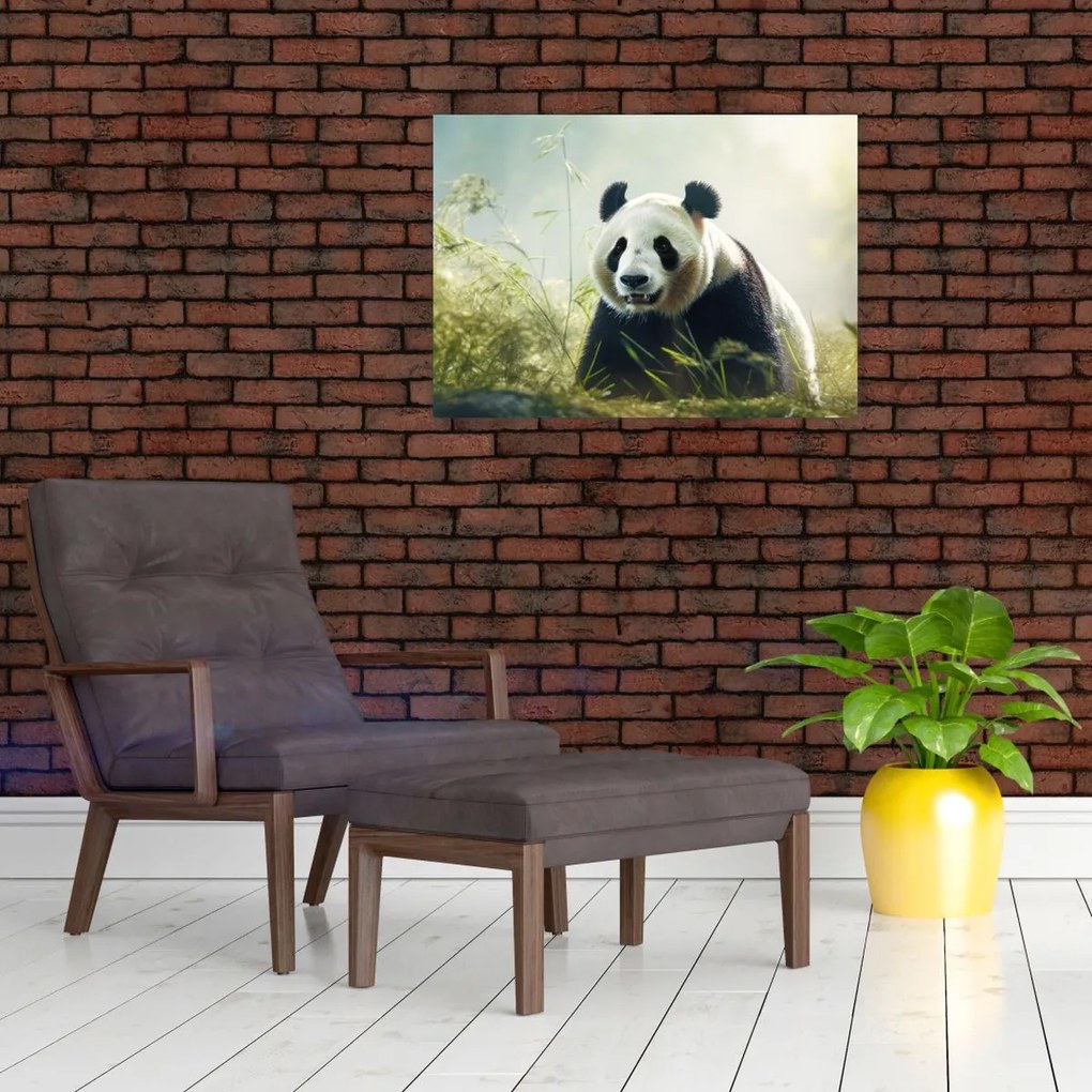 Kép - Panda (70x50 cm)