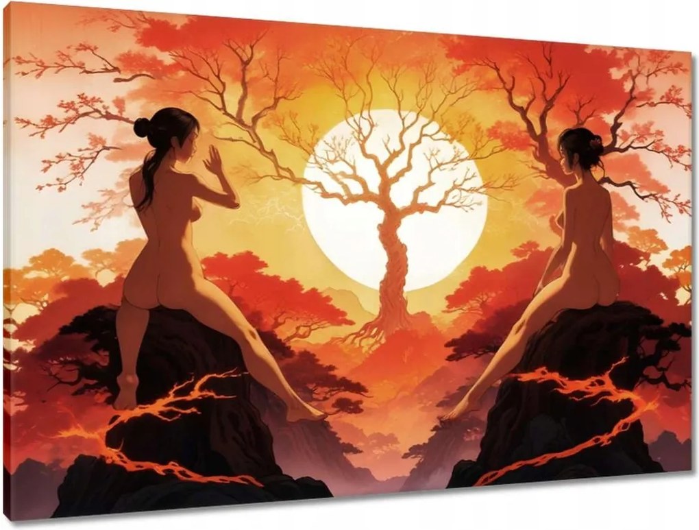 Vászonkép 90x60 Az élet fájának szimbóluma