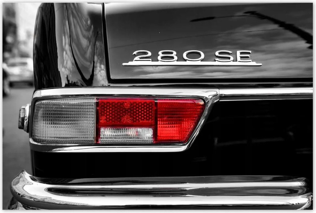 Poszterek 120x80 Mercedes 200SE Lámpa