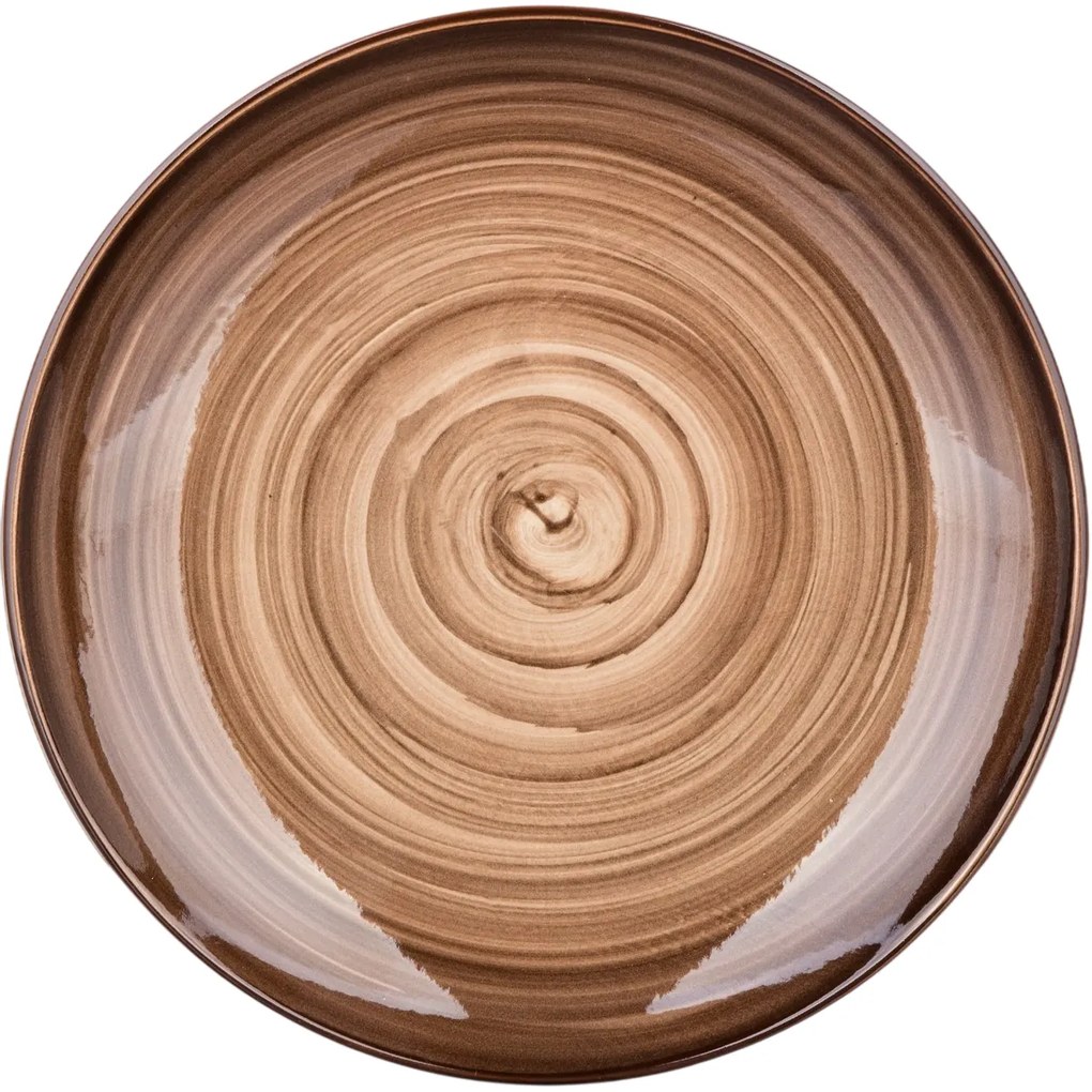 Banquet  PALAS lapostányér, 27 cm, barna