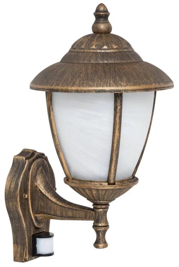 Rabalux 7836 kültéri fali lámpa MADRID szenzorral 1xE27/60W/230V IP43