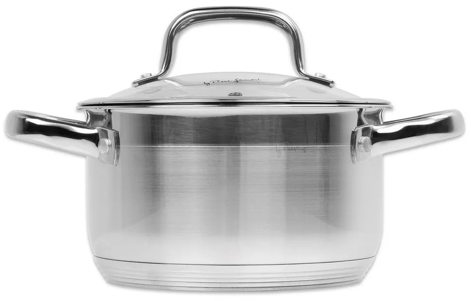 Lamart LTSS1810 PRESTIGE fazék, 18 x 10,5 cm,  rozsdamentes acél, 18 cm átmérőjű