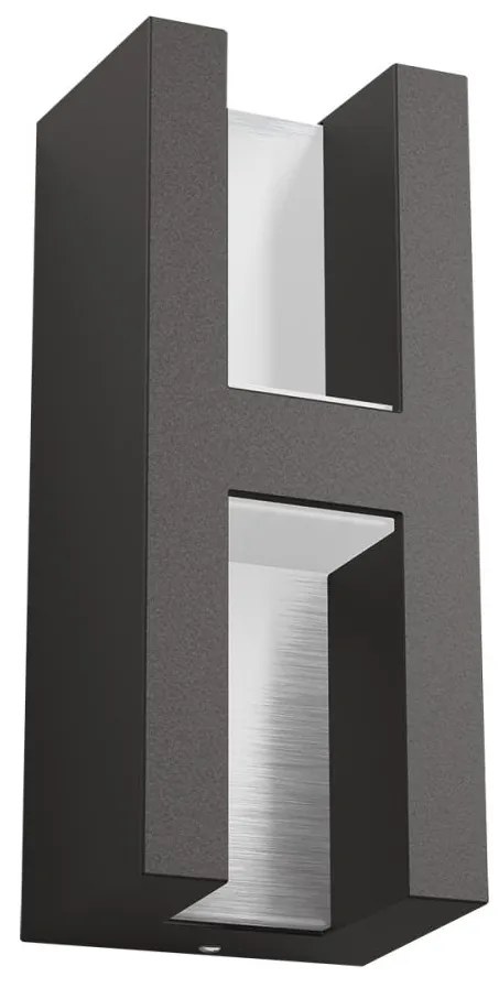 Philips 17351/93/P0 - LED Kültéri fali lámpa MYGARDEN SHADOW 2xLED/4,5W IP44