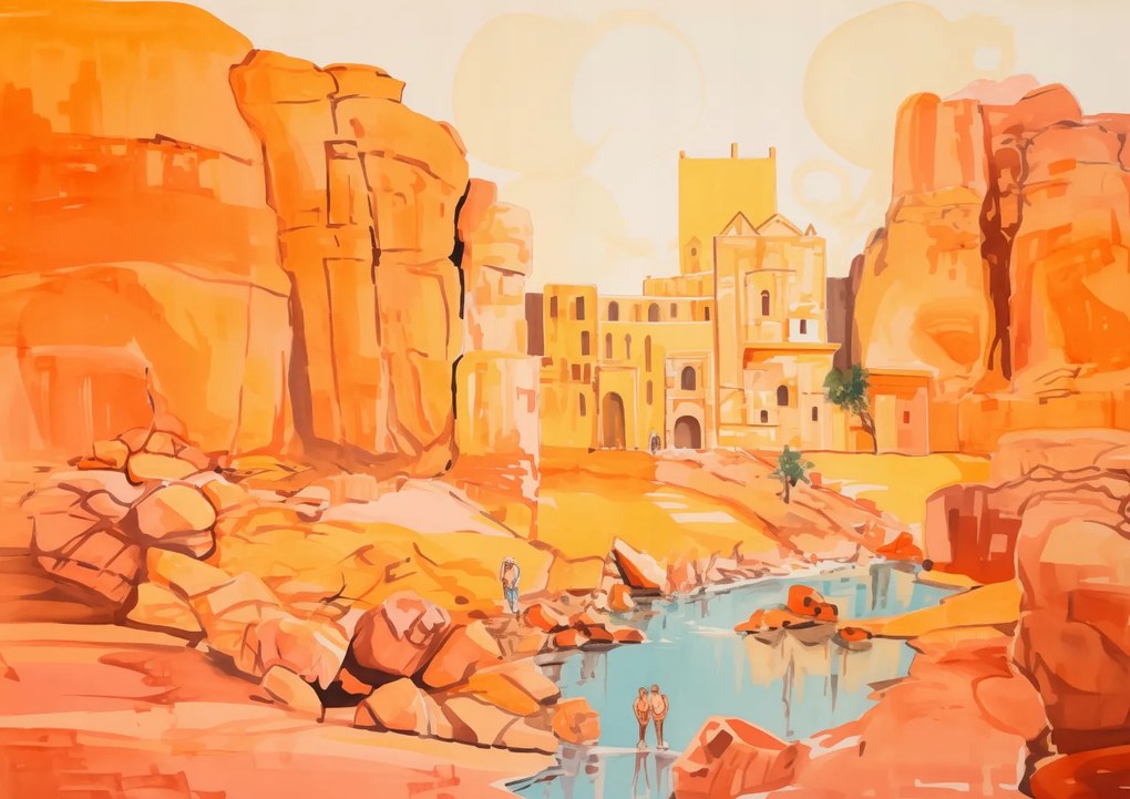 Poszter 29,7x21cm Romok a nap alatt