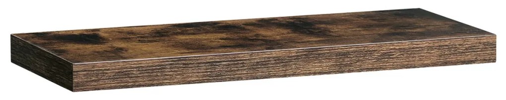 Polička nástěnná 60 cm, MDF, dekor staré dřevo, baleno v ochranné fólii