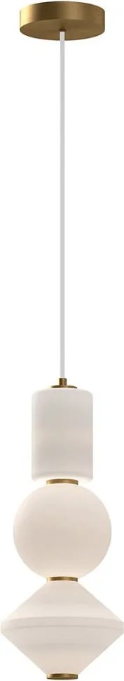 Elstead Lighting Bijou ALM-BIJOU-P3-GD Függőlámpa 1x20W/LED 3000K 1060lm IP20