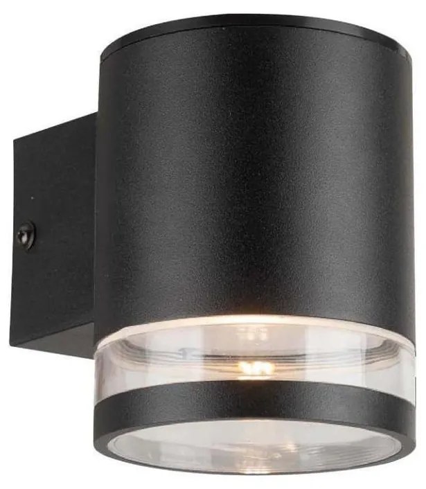 V-Tac LED kültéri napelemes fali lámpa szenzorral LED/1W/3,7V 3000K IP54 fekete VT1404