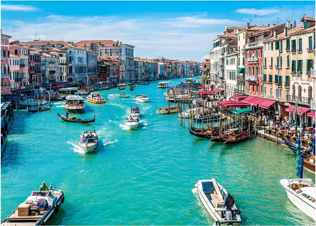Kép - Grand Canal, Velence, Italy (üvegen) (70x50 cm)