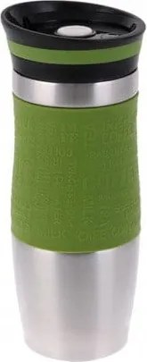 Termosz Bögre Kulacs Tartály 380 ML Zöld Hoffner