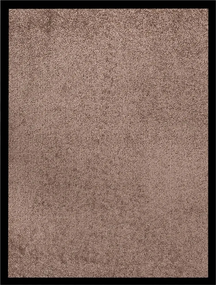 vidaXL barna lábtörlő 60 x 80 cm
