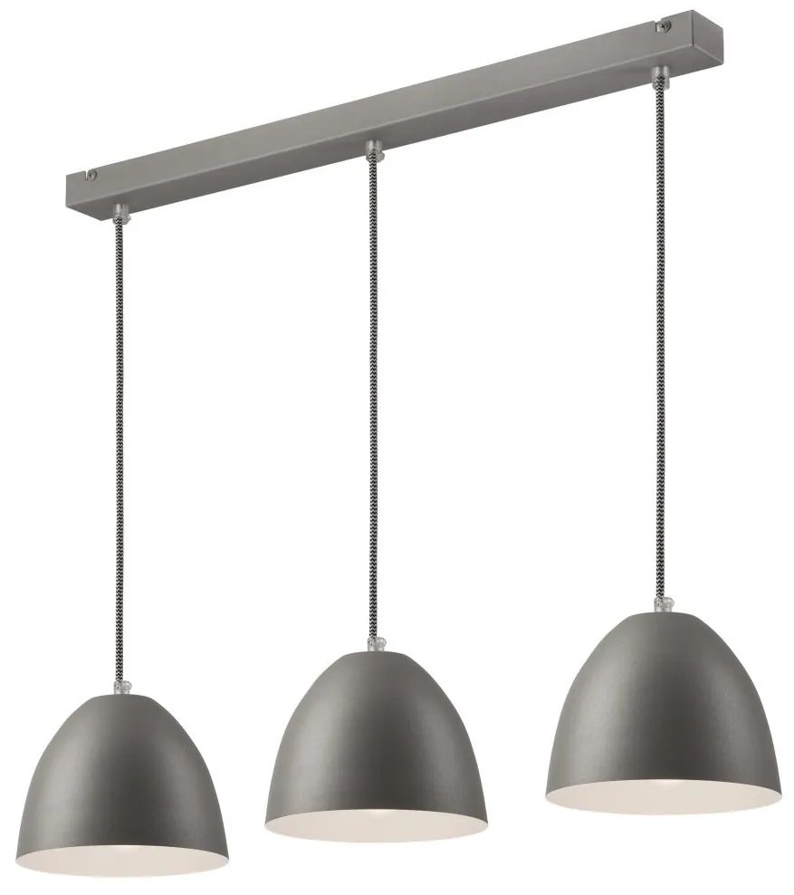 Csillár zsinóron LIVIA 3xE27/60W/230V