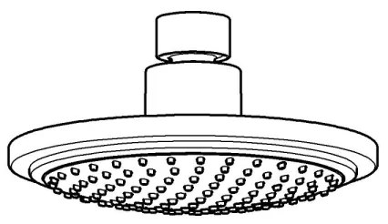 GROHE 28233000 - Zuhanyfej EUPHORIA COSMOPOLITAN 160 fényes króm