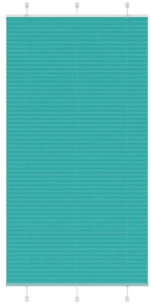 pliszírozott redőny Benzinzöld 110x200 cm szövetszélesség