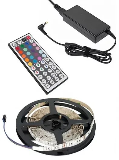 Színes LED szalag 5050 - 5 méter - szett