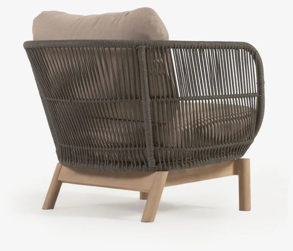 Catalina khaki kerti fotel - Kave Home